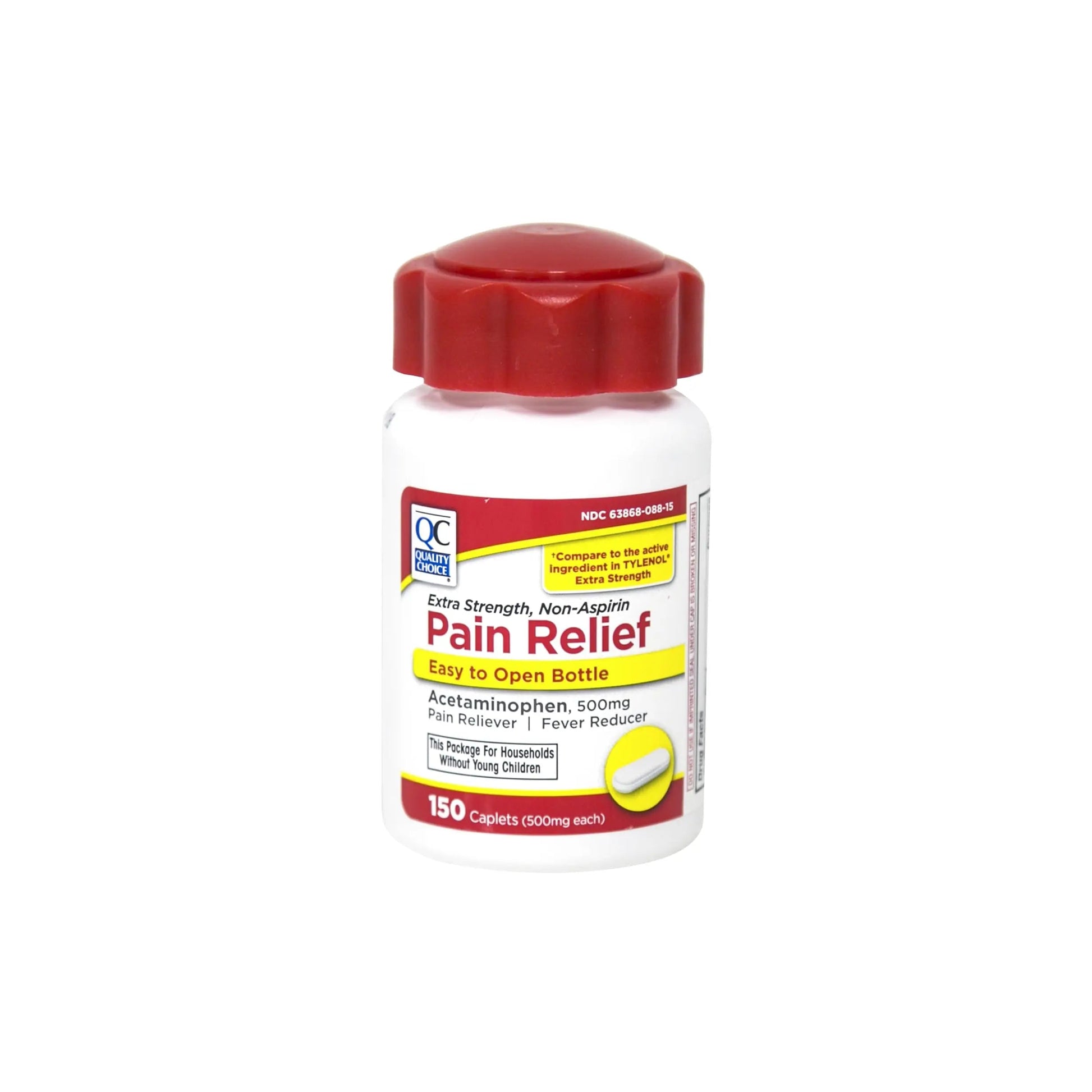 Quality Choice Easy Open Extra Strength Pain Relief, Acetaminophen 500mg Extra Strength, Pain Reliever and Fever Reducer for Headache, Backache, Toothache and Muscle Aches, 150 Count Bottle. Quality Choice buy supplements canada