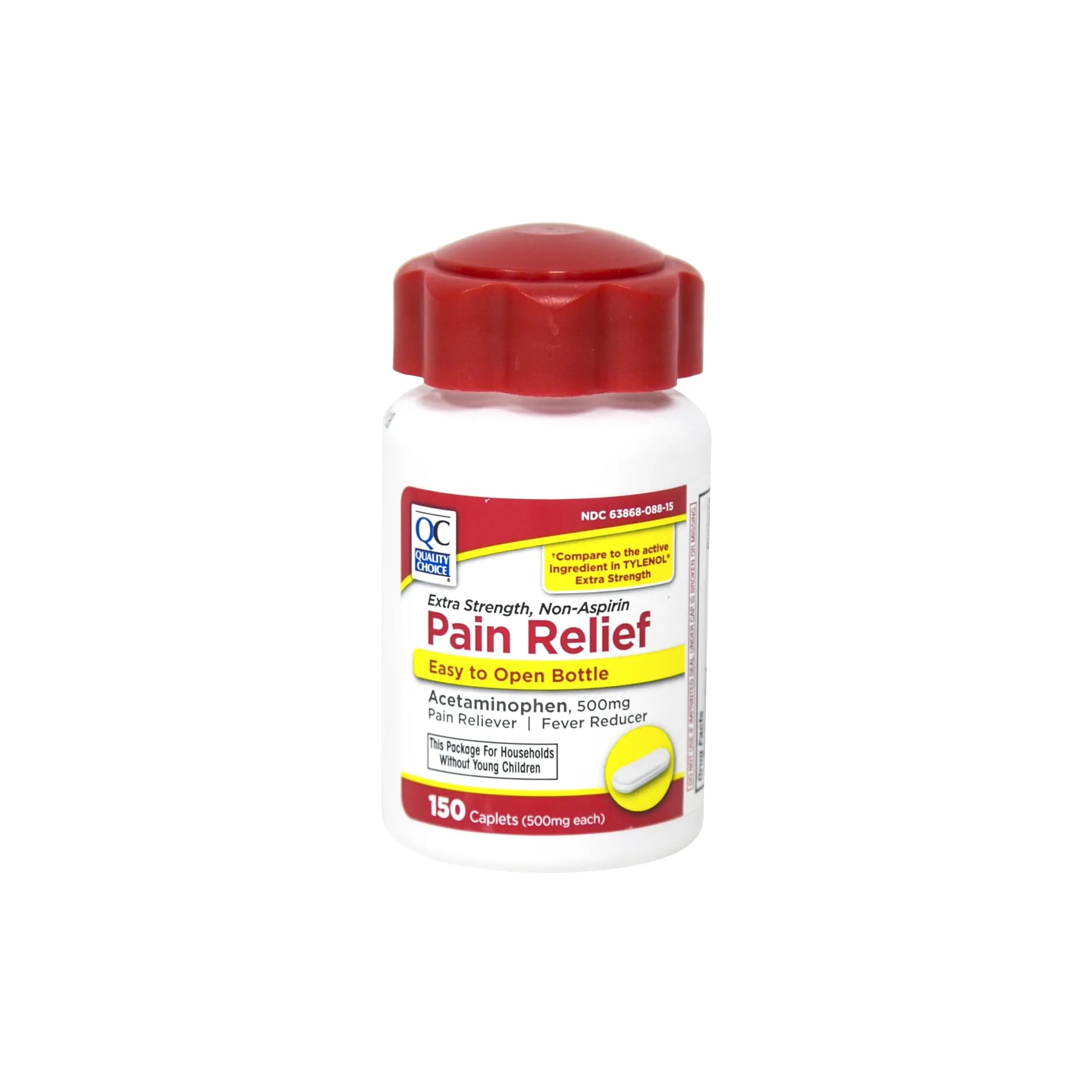 Quality Choice Easy Open Extra Strength Pain Relief, Acetaminophen 500mg Extra Strength, Pain Reliever and Fever Reducer for Headache, Backache, Toothache and Muscle Aches, 150 Count Bottle. Quality Choice buy supplements canada