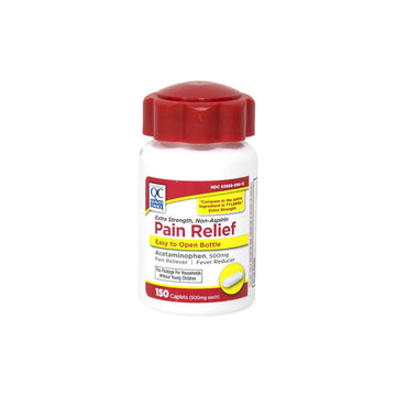 Quality Choice Easy Open Extra Strength Pain Relief, Acetaminophen 500mg Extra Strength, Pain Reliever and Fever Reducer for Headache, Backache, Toothache and Muscle Aches, 150 Count Bottle. Quality Choice buy supplements canada