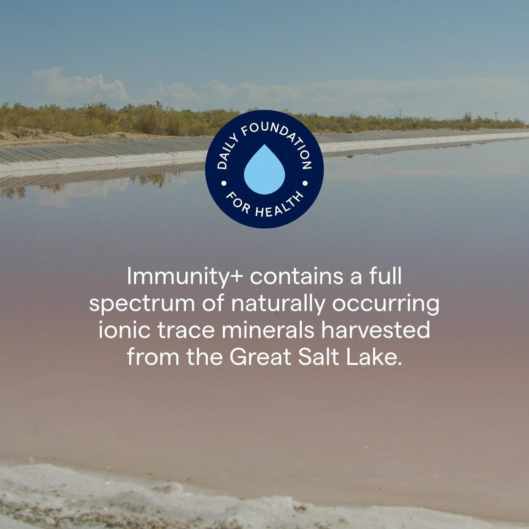 Trace Minerals Immunity+ - Liquid Supplement for Healthy Body & Immune Support - Elderberry Multivitamin - Formulated with Ionic Trace Minerals - Sugar-Free - Mixed Berry - 30 fl oz (30 Servings) Trace Minerals buy supplements canada