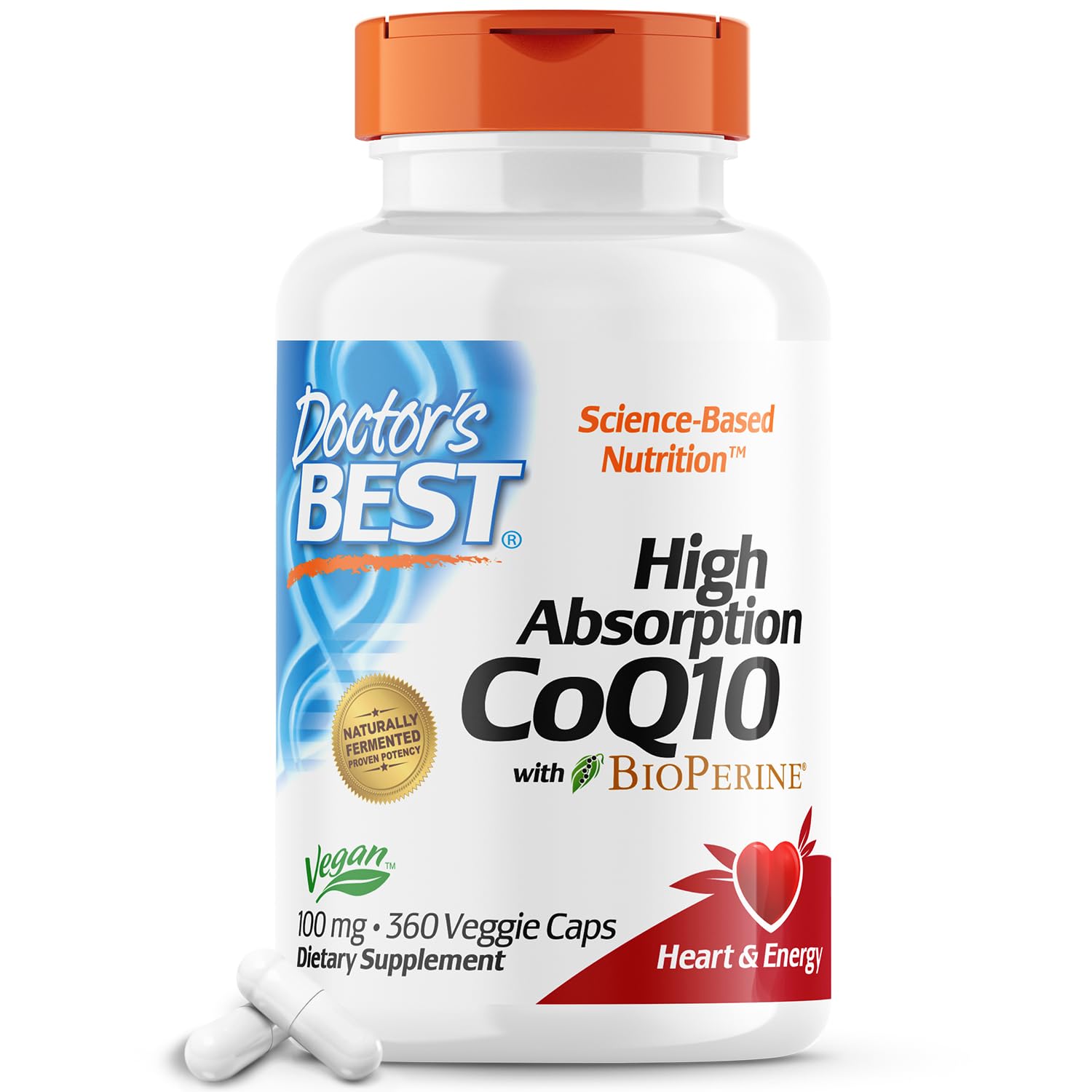Doctor's Best High Absorption CoQ10 with BioPerine, Gluten Free, Naturally Fermented Doctor's BEST buy supplements canada