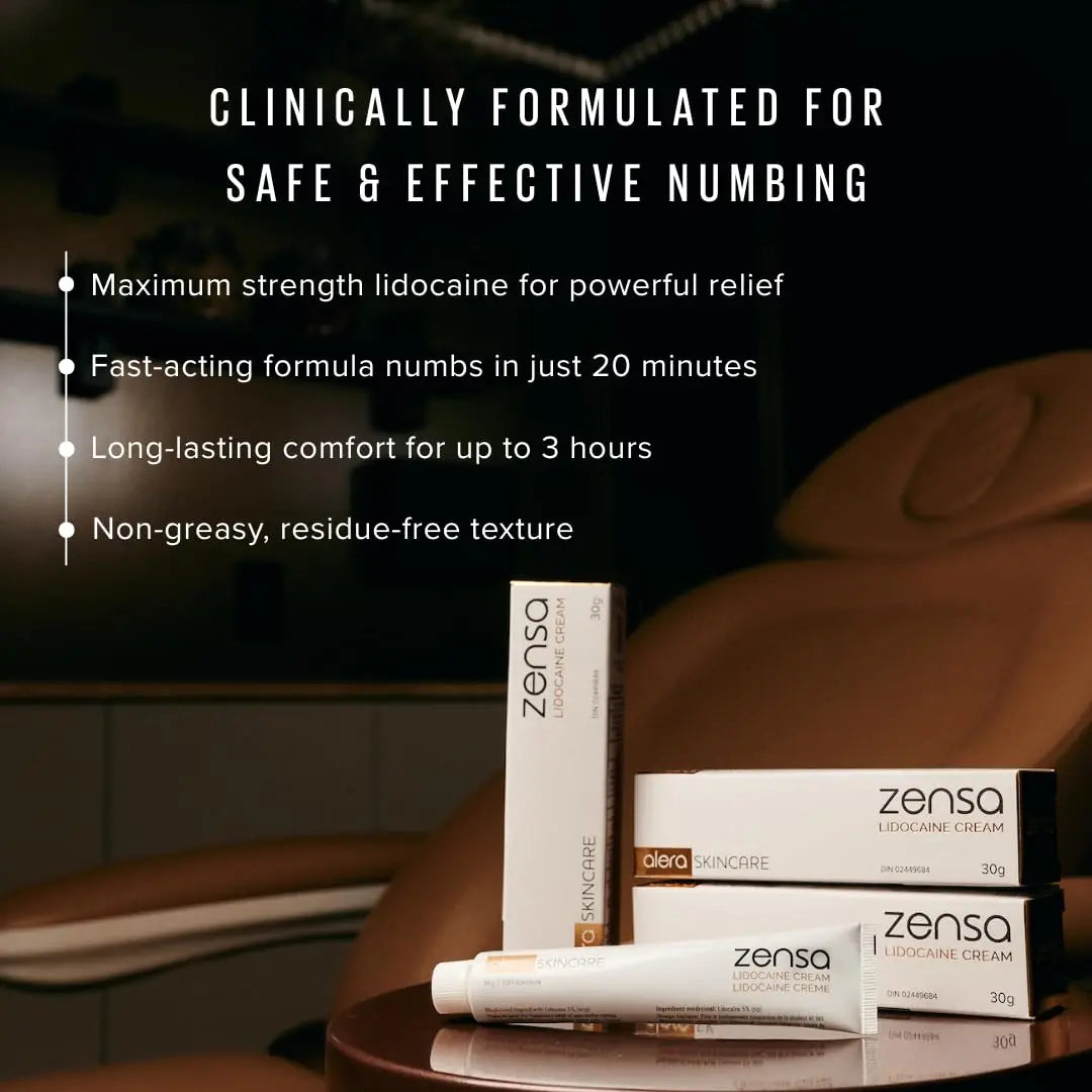 Zensa Numbing Cream 5% Lidocaine – Maximum Strength Topical Anesthetic with Vitamin E for Pain Relief from Hemorrhoids – Vegan, Cruelty-Free, Water-Based, Physiologic pH for Sensitive Skin – 30g Zensa buy supplements canada