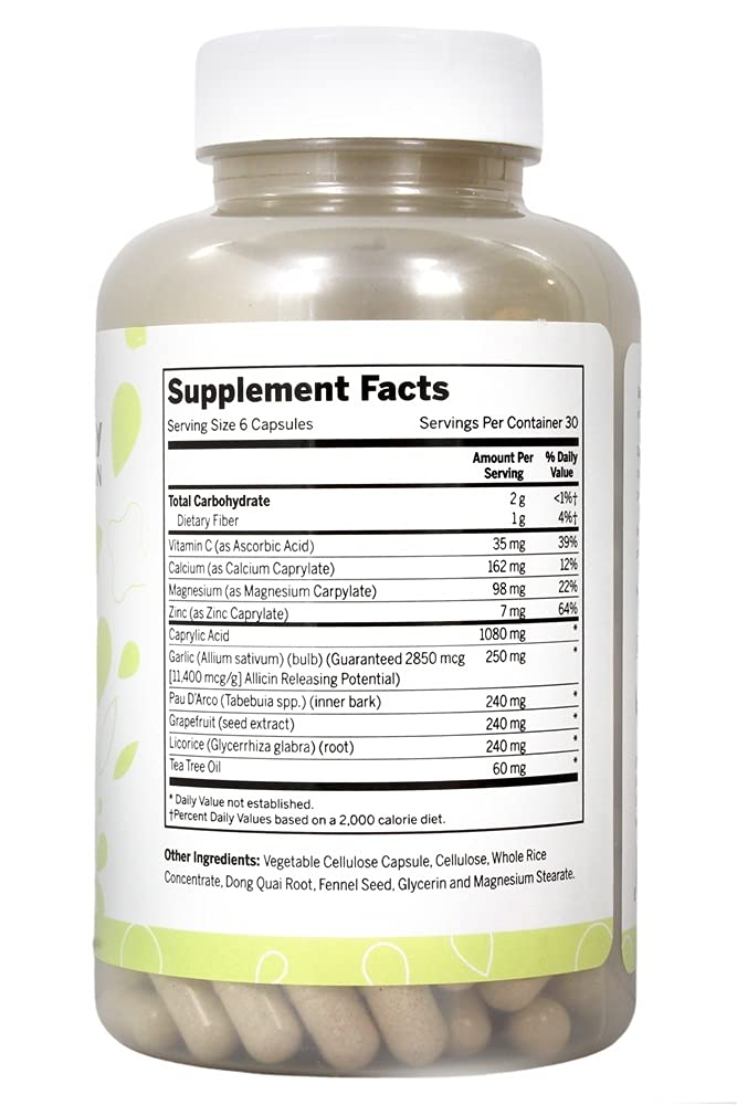 Lucky Vitamin - Yeast-Defense Formula - 180 Veg Capsules Lucky Vitamin buy supplements canada