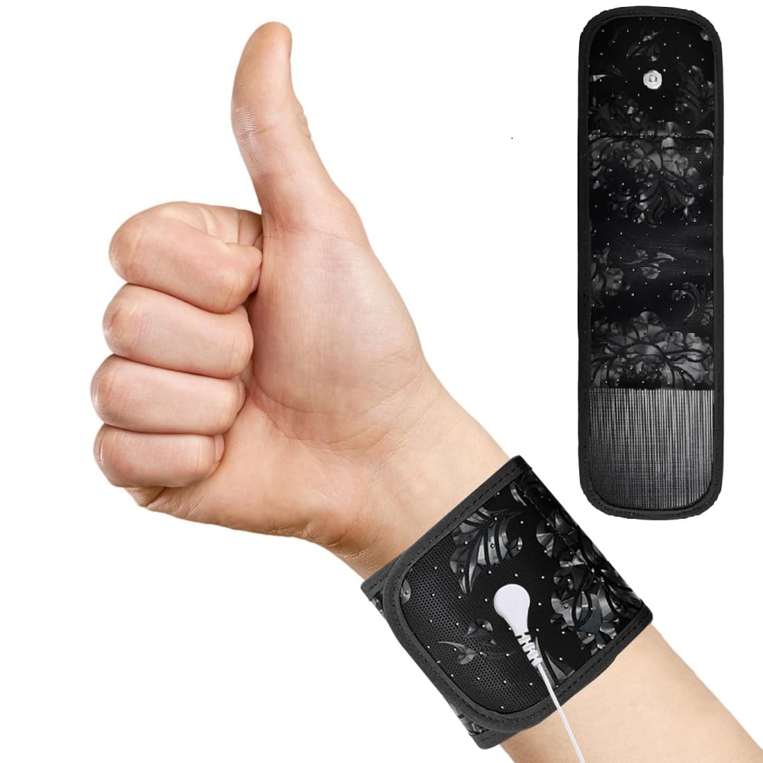 Grounding Wristband Wrist Straps for Therapy Floral Grounding Magnetic Wristband LAXVAPIU buy supplements canada