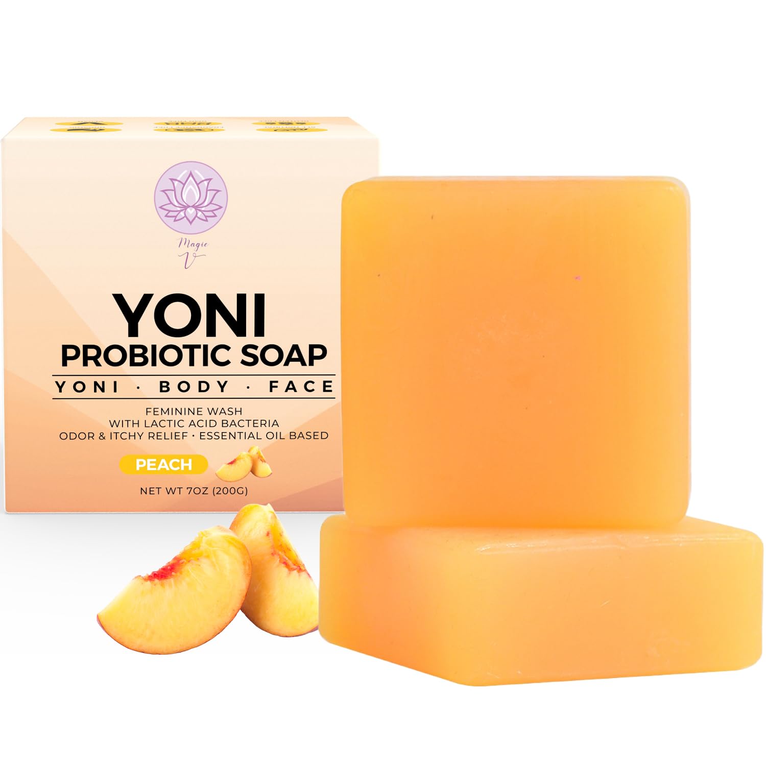 Magic V Steam Probiotic 2 Yoni Soap Bars Feminine Wash and Vaginal Wash Vaginal Odor Eliminator PH Magic V Steam buy supplements canada