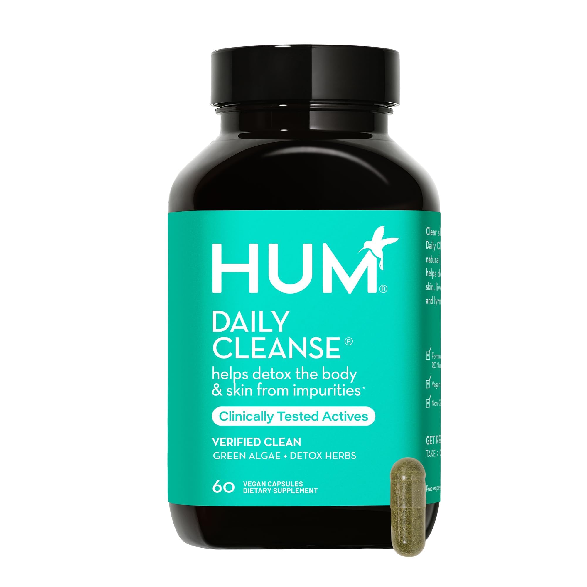 HUM Daily Cleanse Acne Supplements - Support for Clear Skin & Improved Digestion HUM buy supplements canada