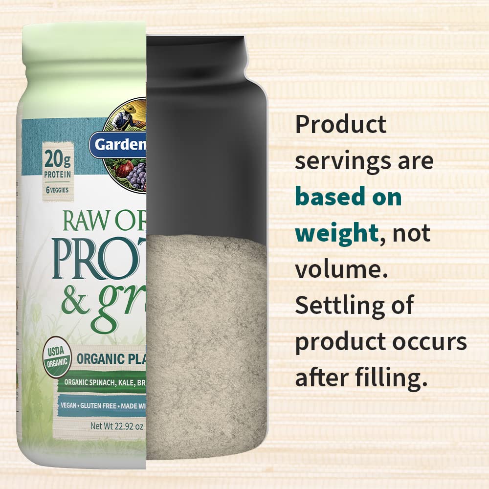 Garden of Life Raw Organic Protein & Greens Lightly Sweet, Vegan Protein Powder Garden of Life buy supplements canada