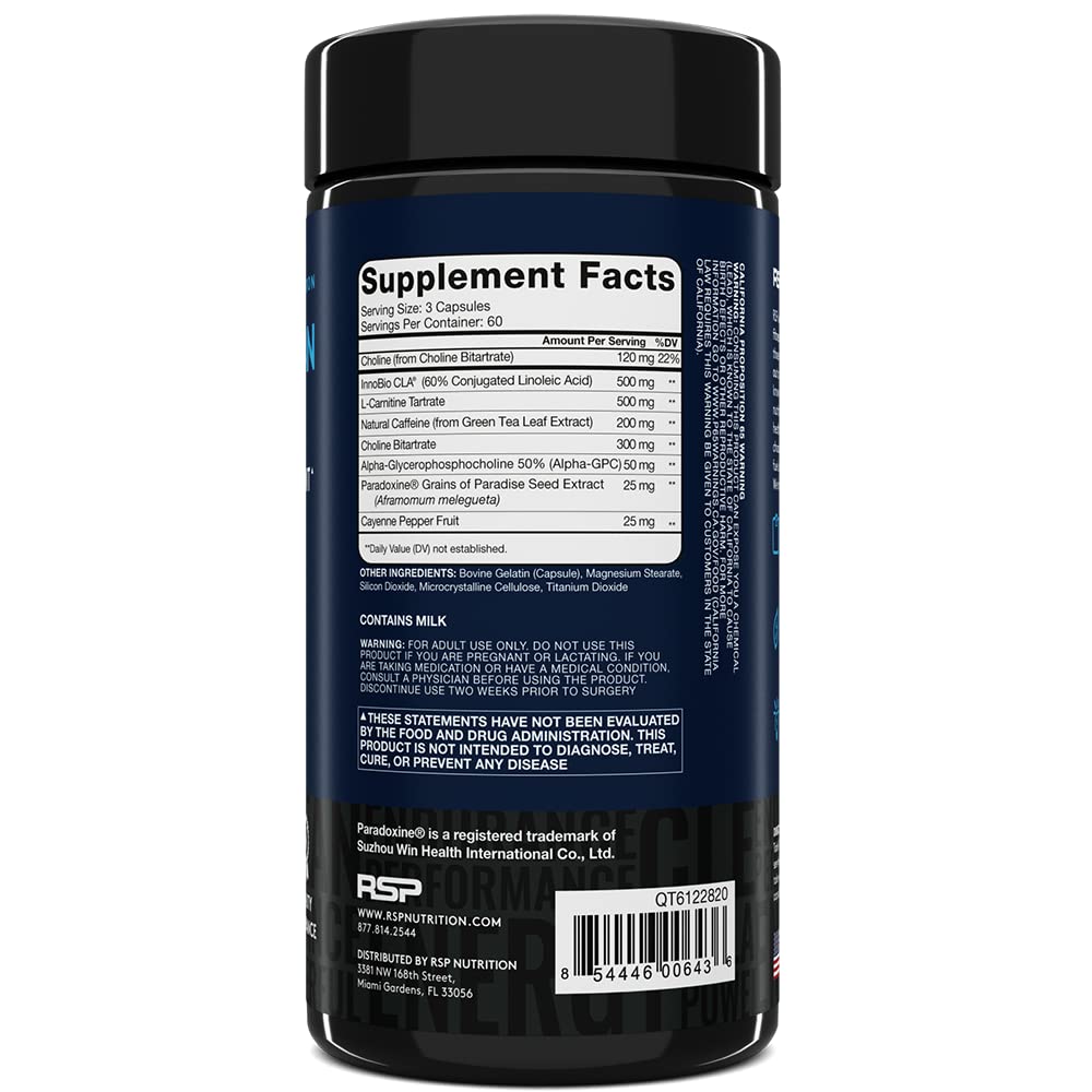 RSP Nutrition QuadraLean Thermogenic Fat Burner for Men & Women, Weight Loss Supplement RSP NUTRITION buy supplements canada