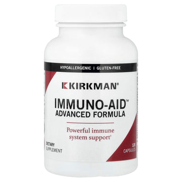 Kirkman - Immuno-Aid Advanced Formula - 120 Capsules - Immune Support - Potent Proprietary Blend - Hypoallergenic Kirkman buy supplements canada