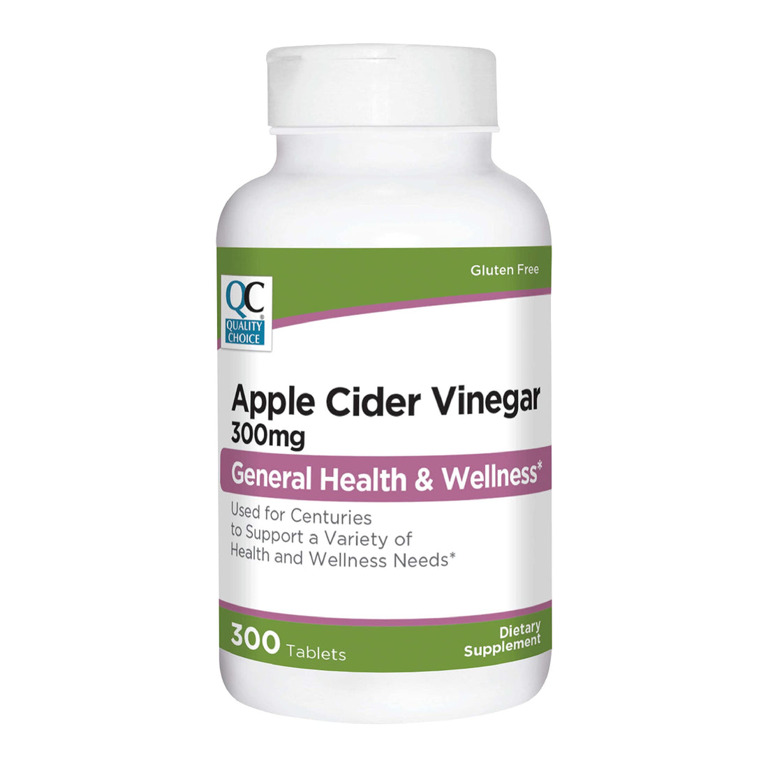 Quality Choice Apple Cider Vinegar 300 mg - General Health and Wellness - Dietary Supp Quality Choice buy supplements canada