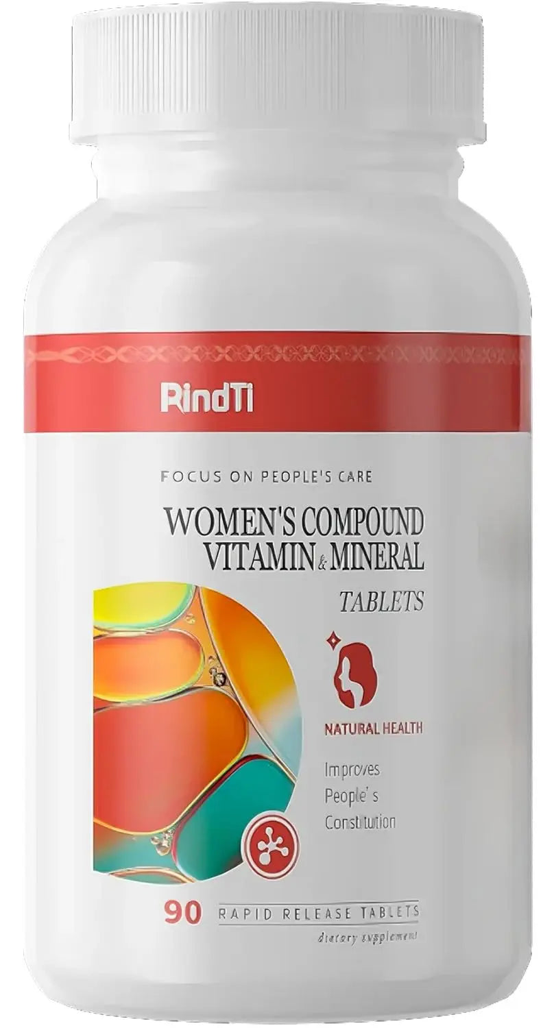 RindTi Multivitamin for Women 50+, Daily Women 50+ Multi-Vitamin with Vitamins A, B,C, E for Energy, & Bone & Immune & Skin& Hair Support, 90 ct RindTi buy supplements canada