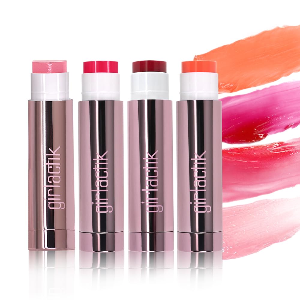 Girlactik Jello Gloss Lip Balm – Hydrating Lip Gloss with Natural Shine, Pink Lemonade Scent, Moisturizing, and Smooth, Perfect for Everyday Lip Care with a Glossy Finish, 0.15 oz (Glossiest) Girlactik buy supplements canada