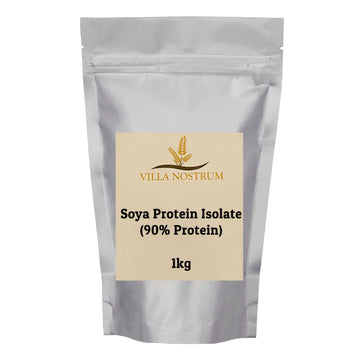 SOYA Protein Isolate (90% Protein) 1kg Unflavoured, Vegan Protein Shake by Villa Nostrum villa nostrum buy supplements canada