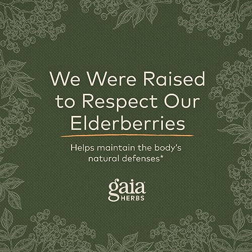 Gaia Herbs Black Elderberry (Sambucus Nigra) Extra Strength Gummies Gaia Herbs buy supplements canada