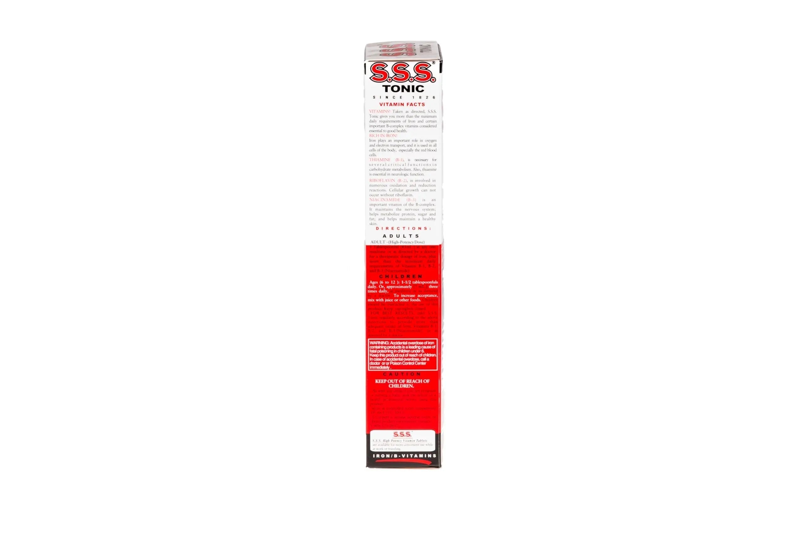 S.S.S. Tonic, Iron and Vitamin B Supplement, High Potency Vitamins, Bottle,10 Fl Oz (Pack of 1) S.S.S. CO. buy supplements canada