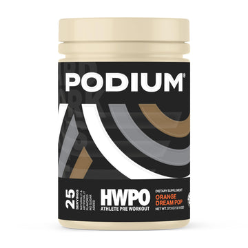 Podium Nutrition, Athlete Pre Workout Powder, Orange Dream Pop, 25 Servings, Beta Alanine Podium Nutrition buy supplements canada
