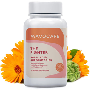 MavoCare, Inc. Boric Acid 600mg The Fighter with Added Calendula Vegan Capsule- Fights BV and Irritation- Gentle MavoCare, Inc. buy supplements canada