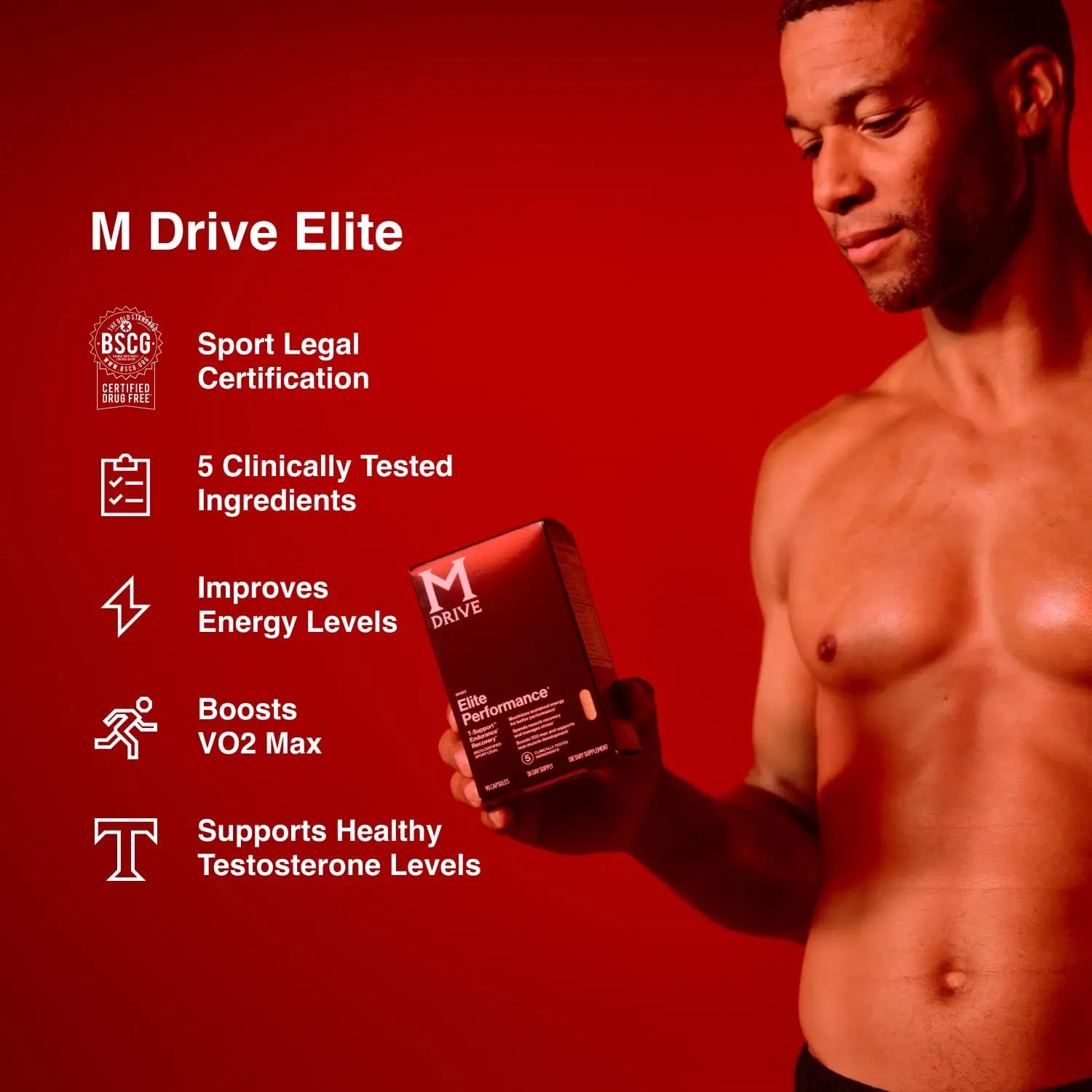 Mdrive Elite Multi - Natural Energy, Strength, Stress Relief, Lean Muscle, Immune Health Support from Zinc, Selenium, Manganese & Vitamin D, Enzymes for Digestive Support Mdrive buy supplements canada
