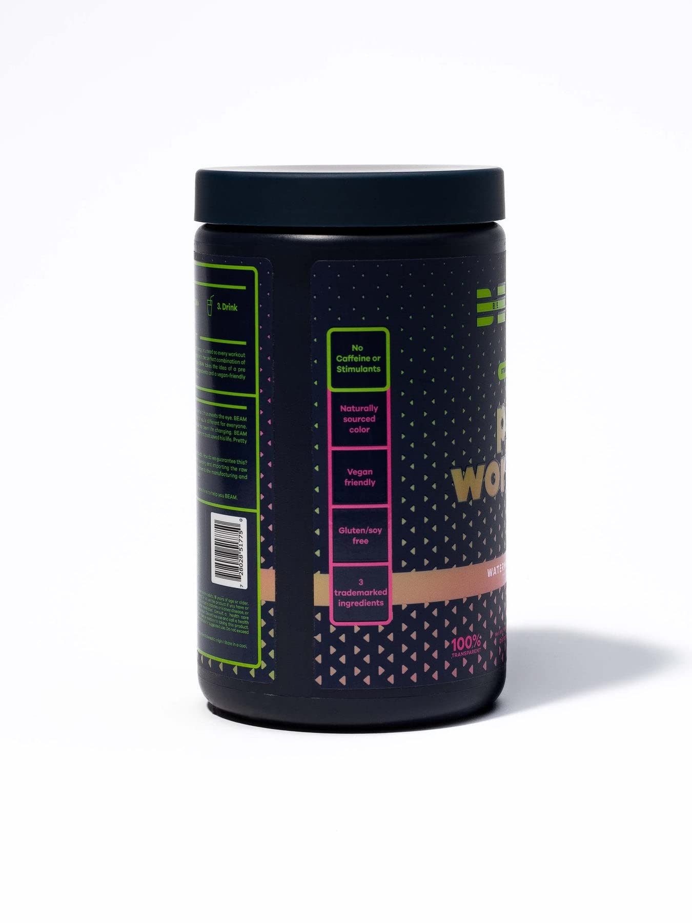 BEAM Be Amazing Vegan Stim Free Pre-Workout Powder | Energy Booster Powdered Drink BEAM buy supplements canada