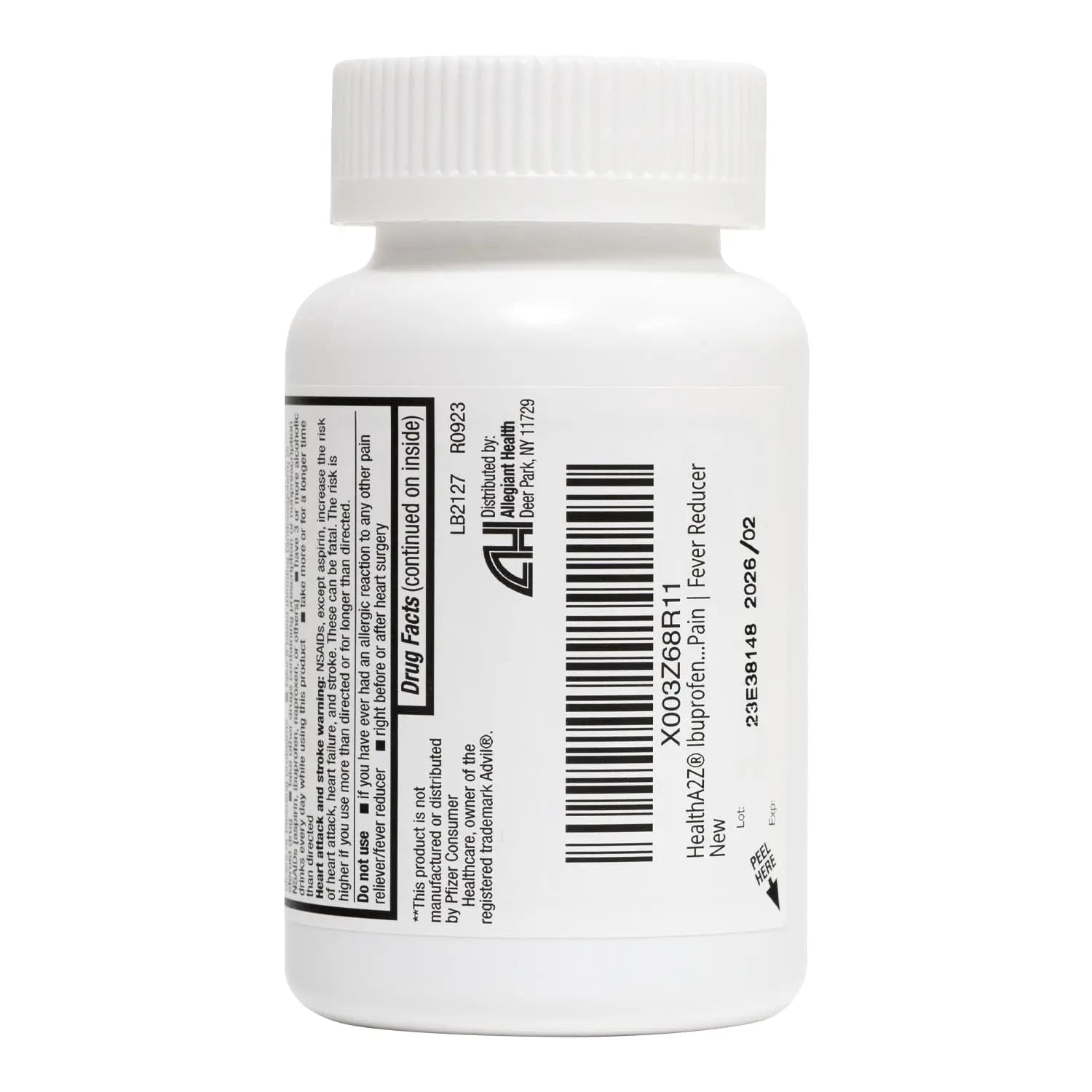 HealthA2Z® Ibuprofen 200mg | Pain Relief | Body Aches | Headache | Arthritis | Cramps | Back Pain | Fever Reducer… (250 Count) (Pack of 2) HealthA2Z buy supplements canada