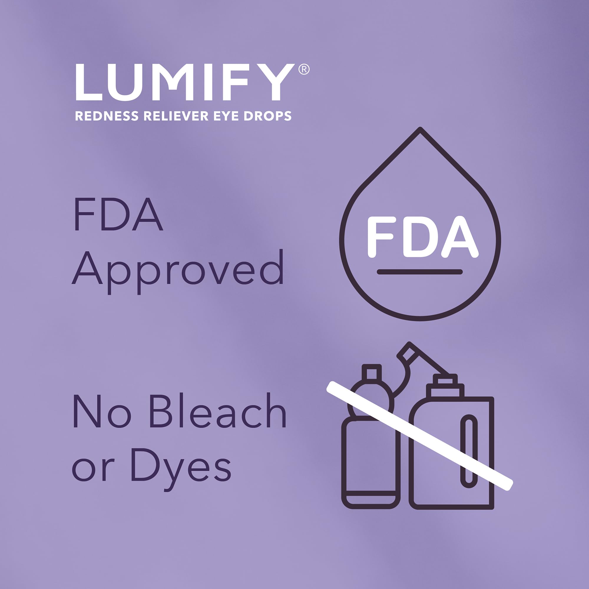 LUMIFY Eye Drops for Red Eyes, Redness Reliever for Brighter Looking Eyes, Works in 1 Minute & Lasts Up to 8 Hours, Eye Drops, 0.17 Fl Oz (5 mL) LUMIFY buy supplements canada