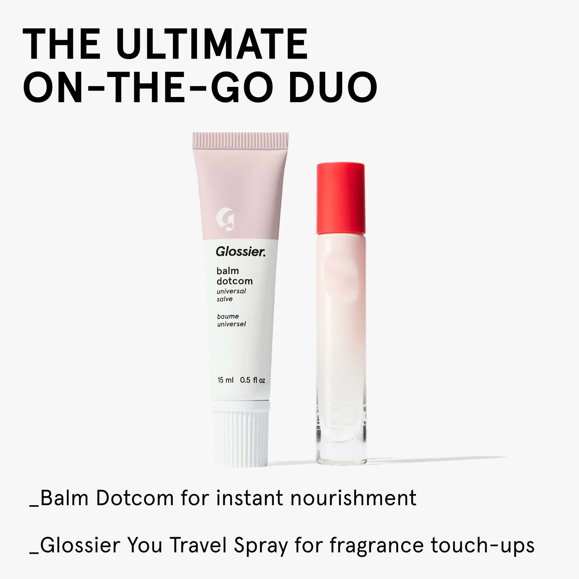 Glossier Balm Dotcom Hydrating Lip Balm - Universal Salve, Up to 12Hr Moisture - Lanolin, Beeswax & Castor Oil for Dry Lips, Cuticles & Skin - Original, Clear Fragrance-Free, 15ml Glossier buy supplements canada