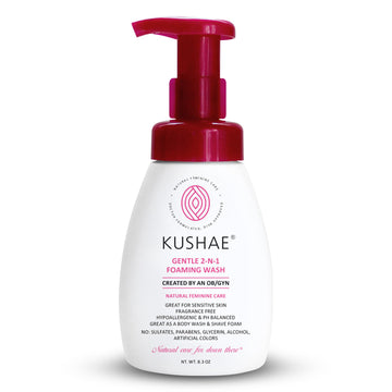Kushae Gentle 2-in-1 Foaming Wash, pH Balance Feminine Wash for Optimal Hygiene Kushae buy supplements canada