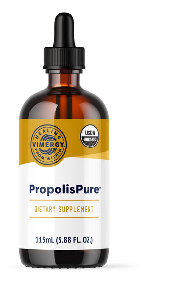 Vimergy PropolisPure® – Supports Immune and Respiratory Health* – Benefits Oral Health* – USDA Certified Organic, Kosher, Paleo-Friendly, Gluten-Free – 115 mL (57 Servings) Vimergy buy supplements canada