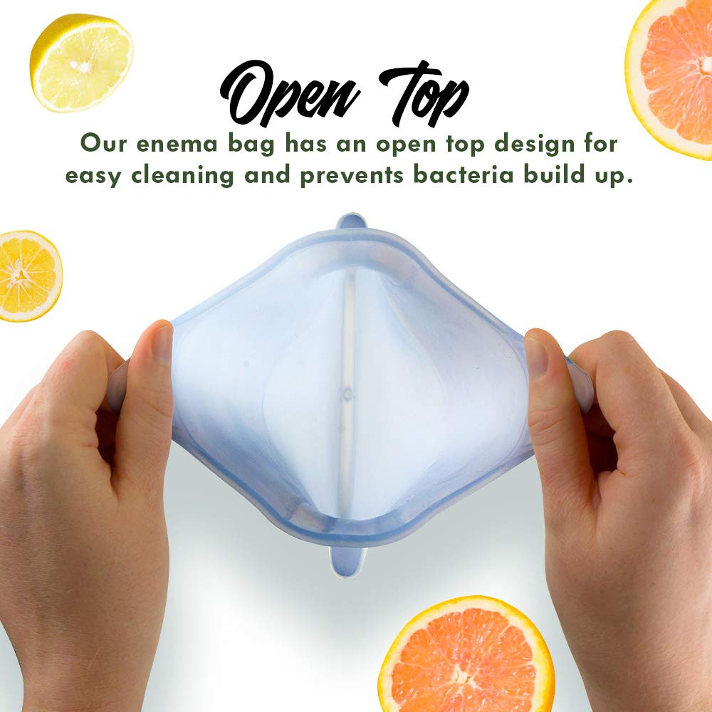 Mikacare Enema Bag Kit Clear Non-Toxic Silicone. for Coffee and Enema Kit for Colon Cleansing - Enema Detox Mikacare buy supplements canada