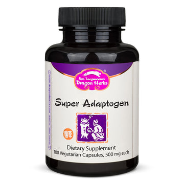 Dragon Herbs Super Adaptogen | All Natural Supplement to Support Well-Being, Mood, Immune Function, Strong Adaptive Response | All Natural Ingredients, Non-GMO (100 Capsules, 500 mg Per Capsule)” Dragon Herbs buy supplements canada
