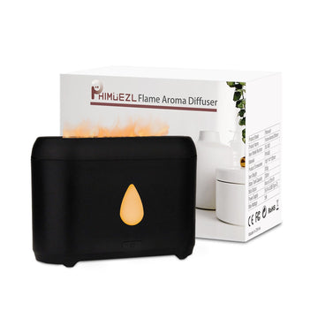 Flame Diffuser for Essential Oils (Black) Phimuezl buy supplements canada