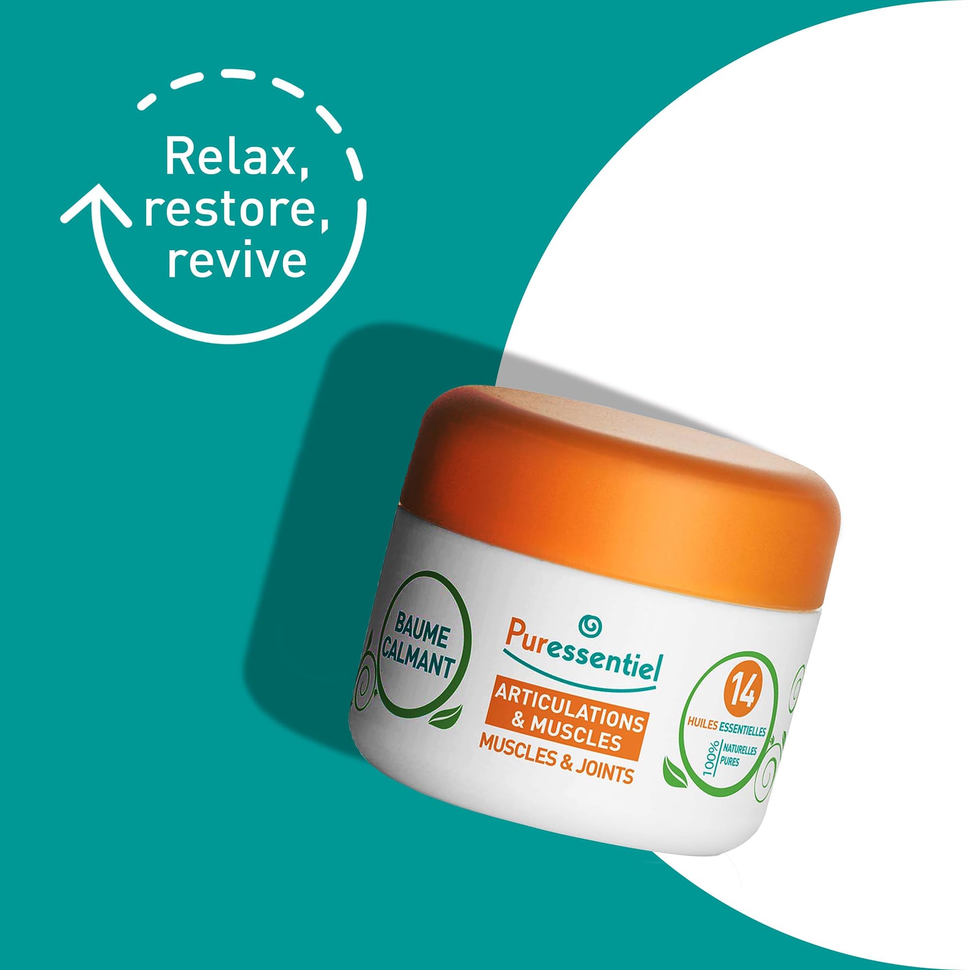 Puressentiel Muscle and Joints Balm - Essential Oil and Shea Butter Balm for Back and Neck Massage - Dye-Free, No Preservatives - 1.01 oz Puressentiel buy supplements canada