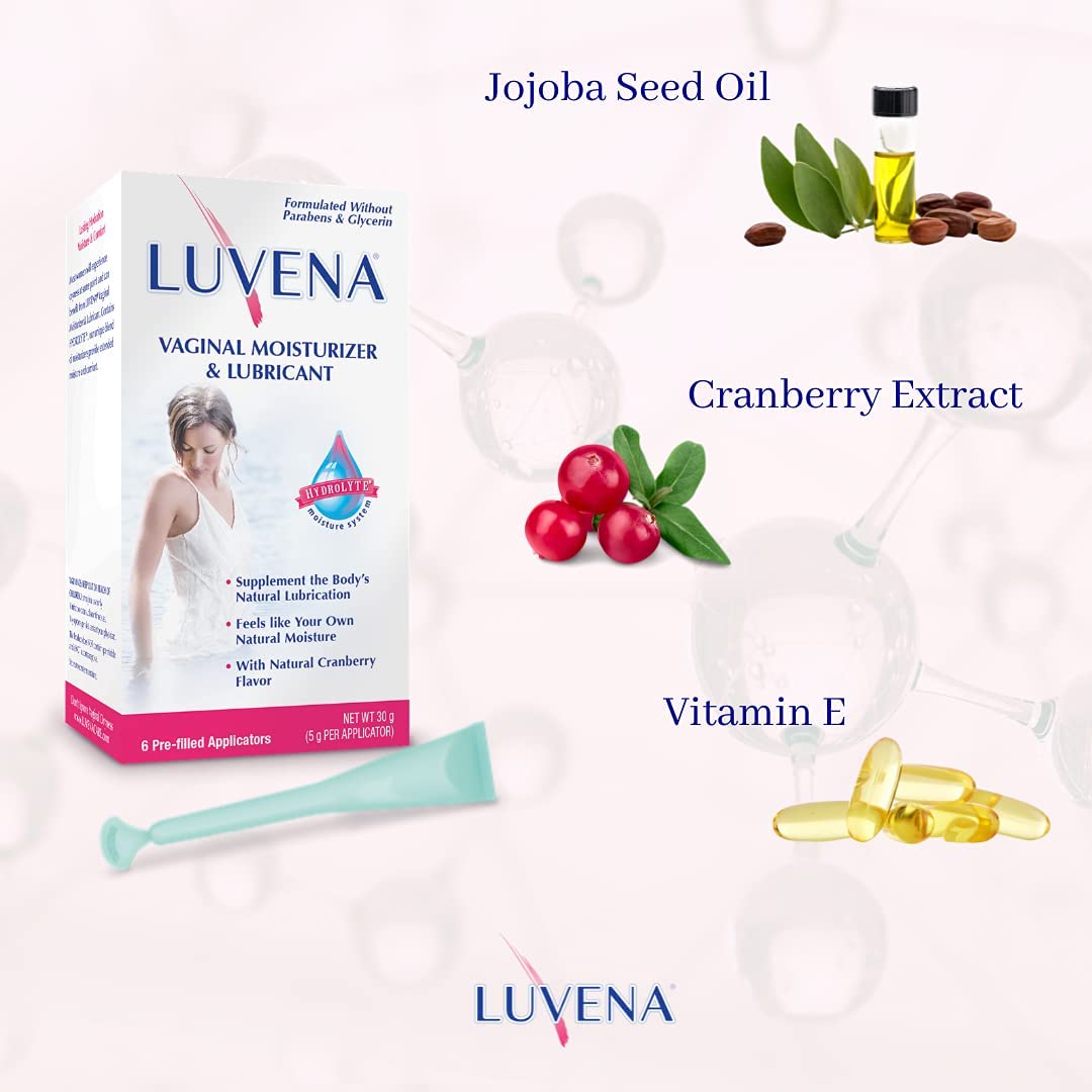 Luvena Moisturizer - Vaginal Moisturizer & Menopause Support for Women - Feminine Intimate LUVENA buy supplements canada