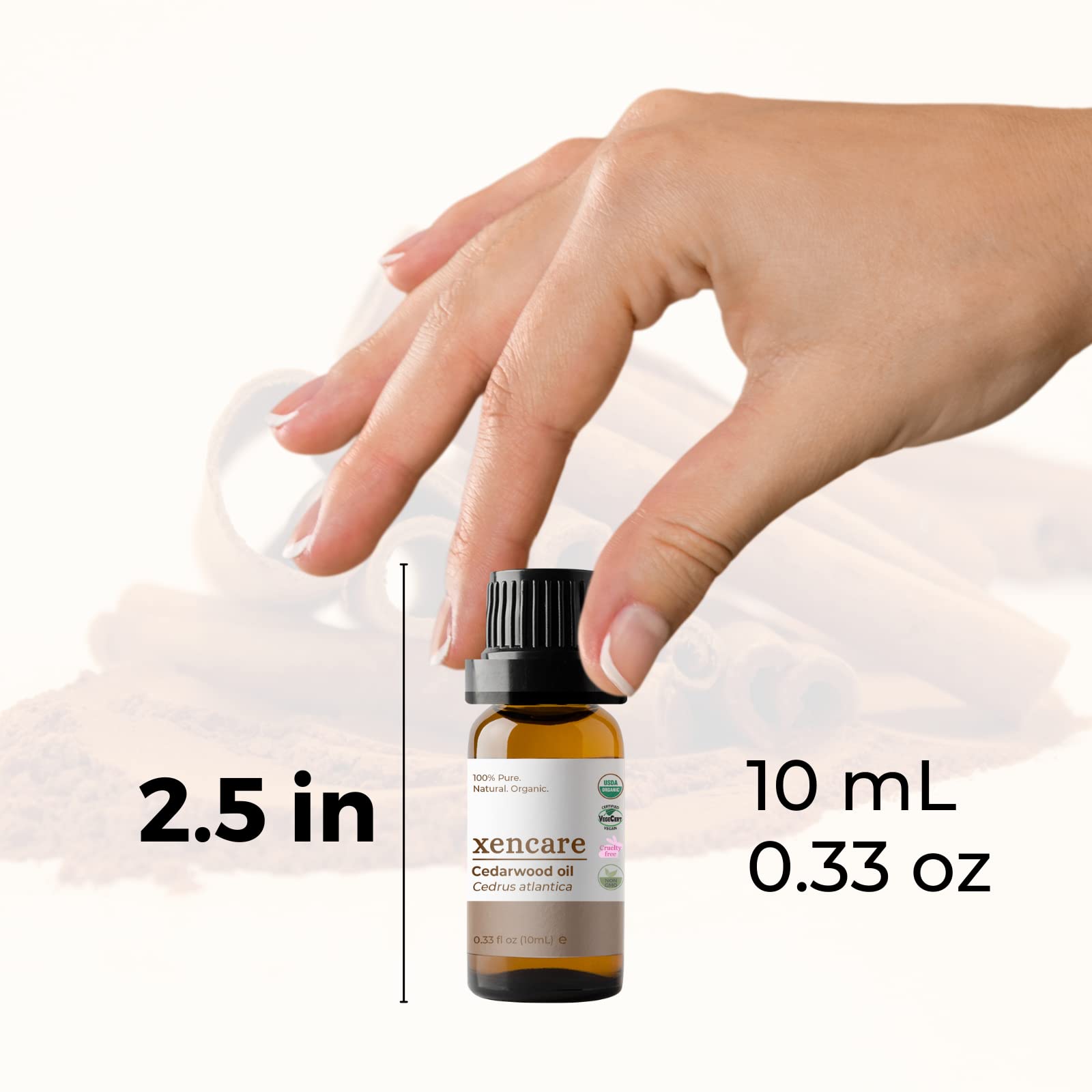 xencare Cedarwood USDA Organic Essential Oil | 100% Pure Natural Undiluted XenCare buy supplements canada