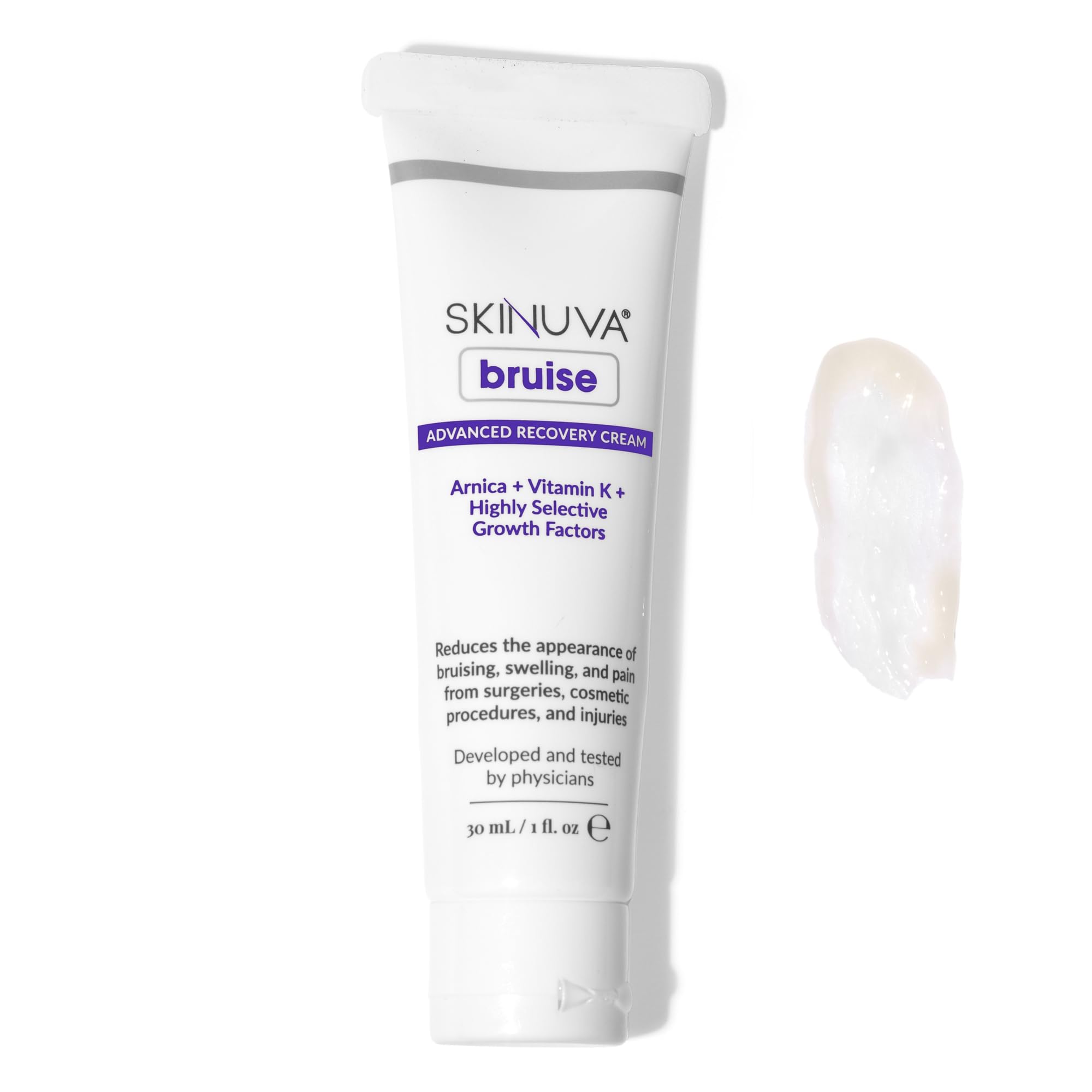 Skinuva® Bruise Advanced Recovery Cream - Topical Bruise Cream Formulated with Growth Factors, Arnica & Vitamin K (1 oz) Skinuva buy supplements canada