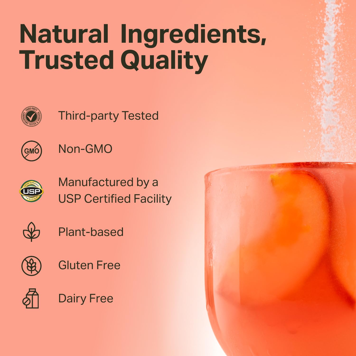 Proper, The Corals Daily Glow Beauty Blend - Nutrient Dense Superfood Powder with Collagen Peptides, Hyaluronic Acid Powder, Vitamin C, and MSM. Hair, Skin, Nail Vitamin Supplement for Women & Men Proper buy supplements canada