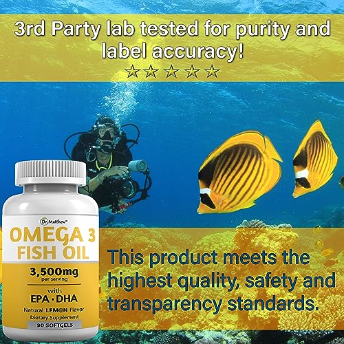 Burpless Fish Oil Pills. Triple Strength Omega 3 Fish Oil Burpless. EPA DHA Omega 3 Supplement Dr. Matthew buy supplements canada