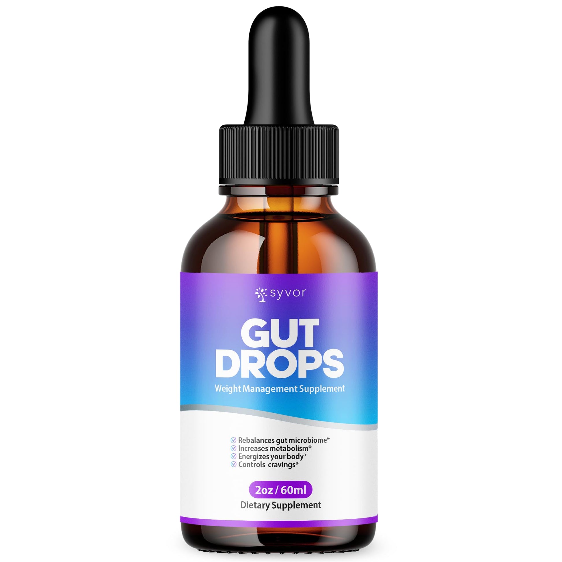 Gut Drops, Official Gut Drops Liquid Supplement Advanced All Natural Vitamin Formula, GutDrop Maximum Strength Biome Support for Health Energy and Wellness Support for Men and Women (30 Servings) Syvor buy supplements canada