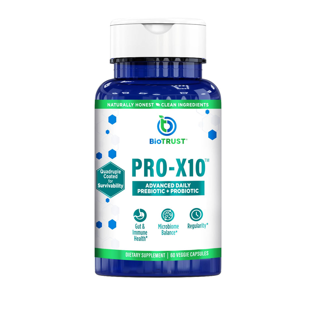 BioTrust Pro-X10 2.0 Probiotic Supplement - Probiotics for Digestive Health with Prebiotics - Immune System Support and GI Health BioTrust buy supplements canada