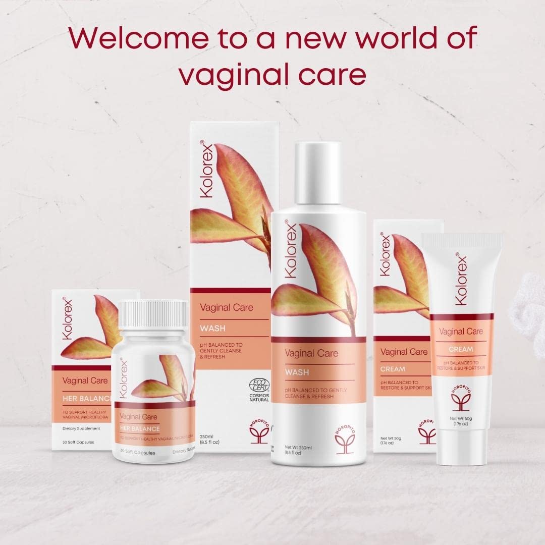 Kolorex® Vaginal CareCream, Natural Herbs soothes Intimate Areas, Replenish Sensitive Skin. Kolorex buy supplements canada