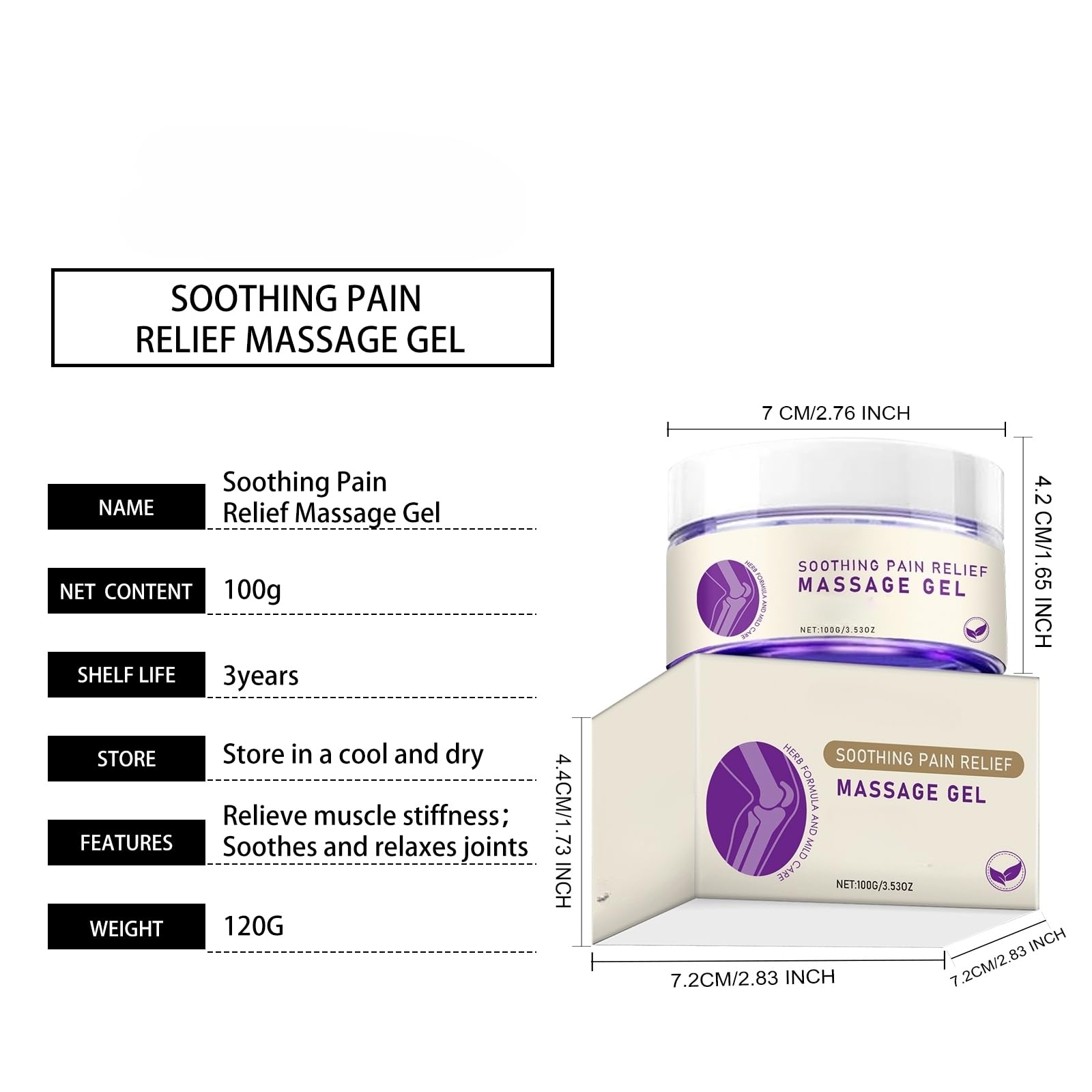 sinBron Joint Repair Cream, Effective Relief for Back, Neck, Hands, Kneel (1PCS) sinBron buy supplements canada