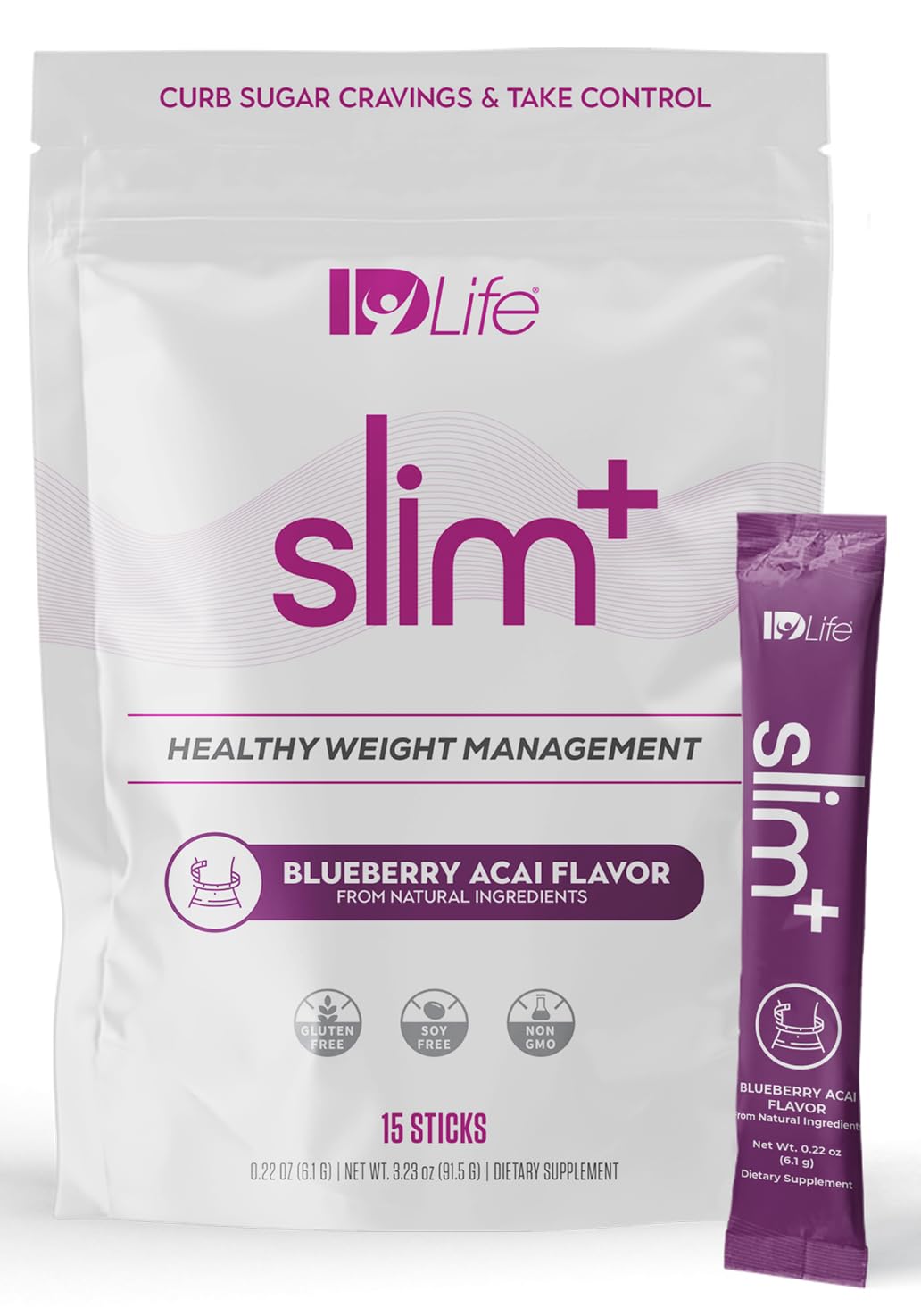 IDLife Slim+ - Weight Management Supplement - Easy to Prepare Delicious Blueberry Acai IDLife buy supplements canada