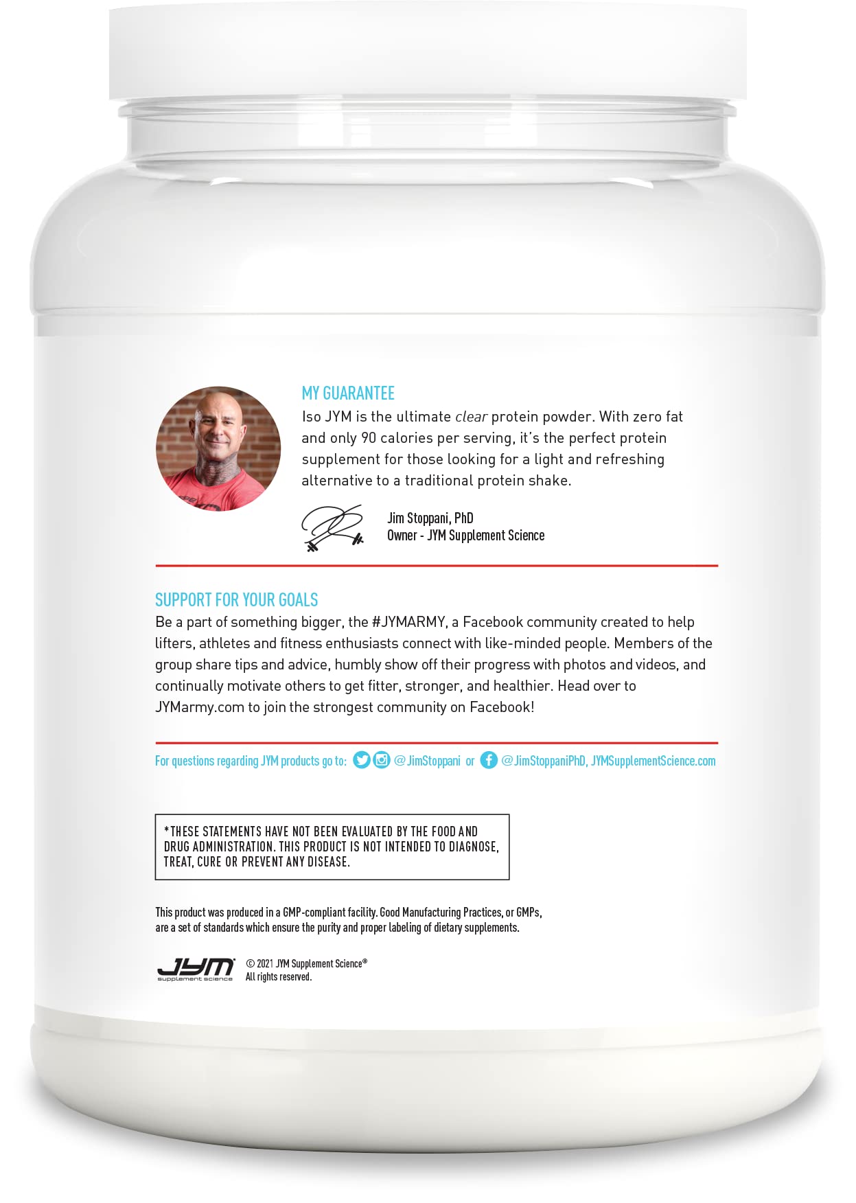 ISO JYM 20 Servings - Bombsicle JYM Supplement Science buy supplements canada