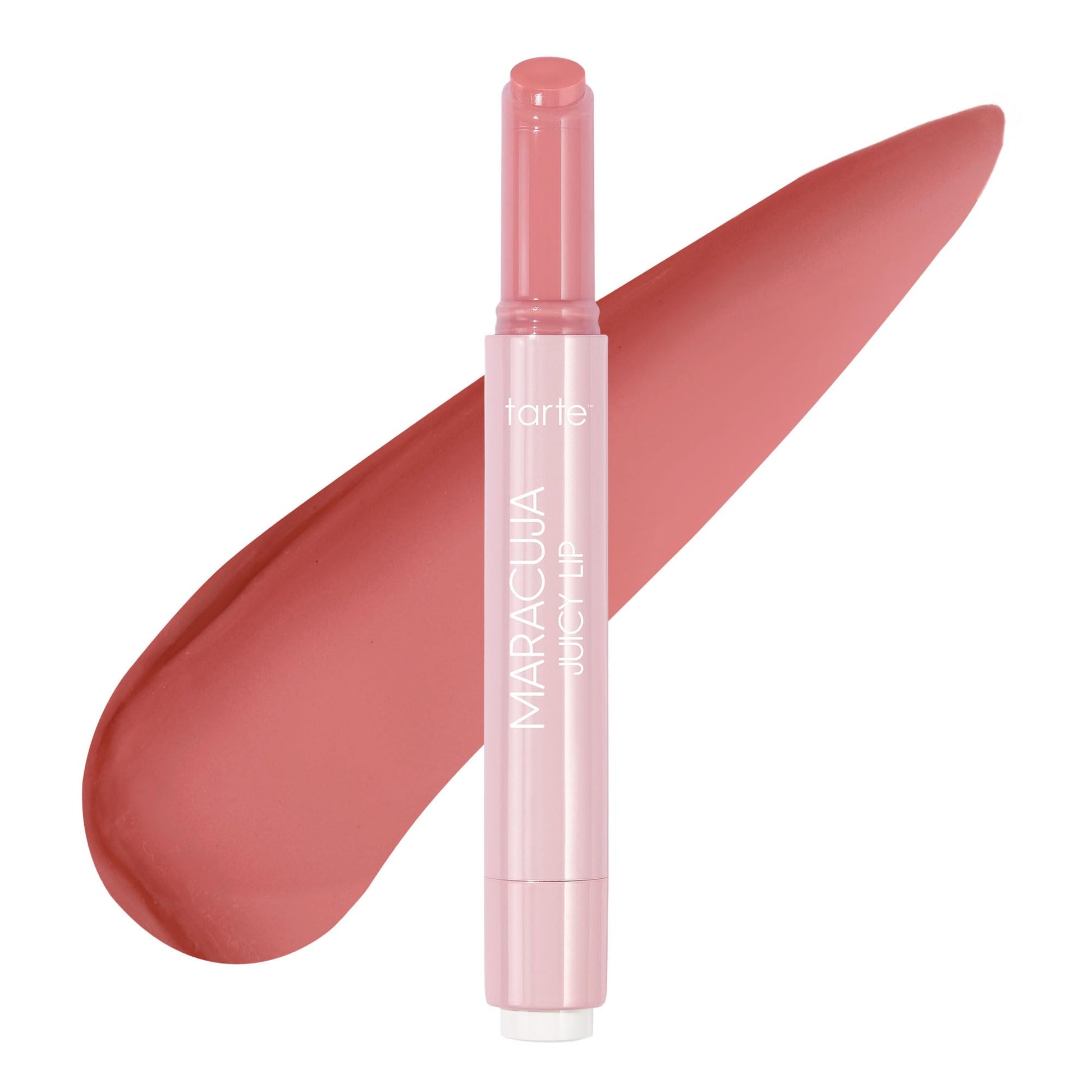 tarte maracuja juicy lip balm gloss – Viral Nourishing Lip Butter Color with High-Shine Hydration, Skincare Infused with Vitamin E, Vegan & Cruelty-Free, full size, Rose tarte buy supplements canada