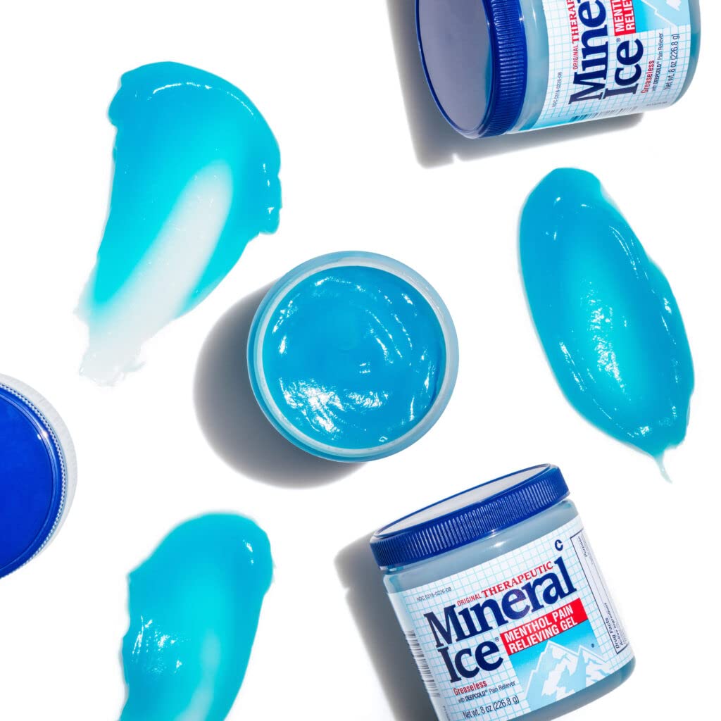 Mineral Ice Pain Relieving Gel - 8 oz, Pack of 4 Mineral Ice buy supplements canada