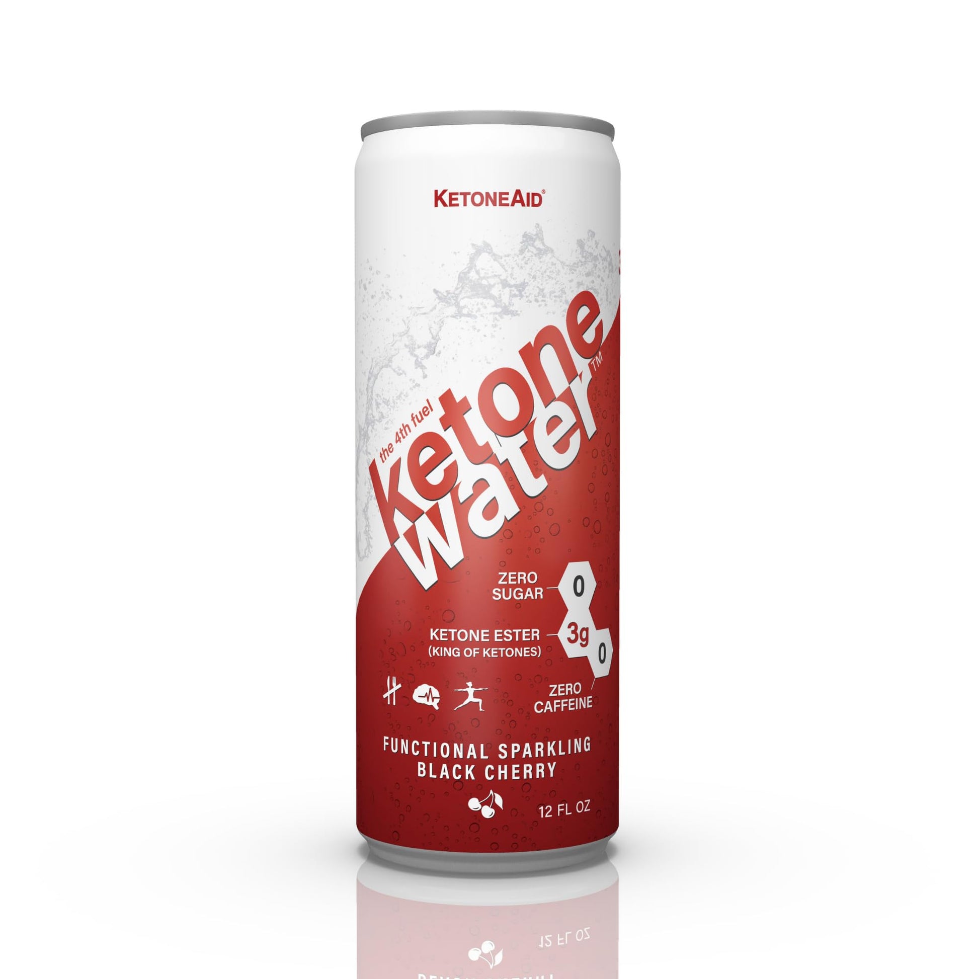 KetoneWater | Functional Sparkling Water w/Ketone Ester (3 Grams) | Black Cherry Flavor KetoneAid buy supplements canada