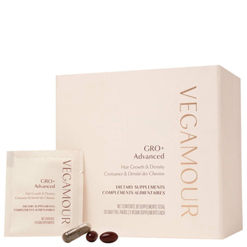 VEGAMOUR GRO+ Advanced Hair Growth Vitamin Supplements - Boosts Hair Growth & Density - 30 Pill Packs/Box VEGAMOUR buy supplements canada