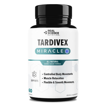 Real Science Tardivex All Natural Nerve Support Supplement for Neurological Balance - Includes Vinitrox, GABA & Essential Vitamins for Controlled Movement & Coordination - Made in USA, 60 Caps Real Science Nutrition buy supplements canada