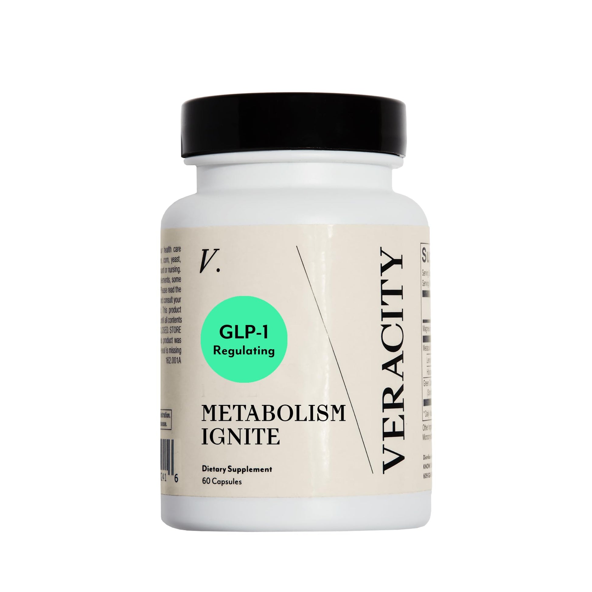 Veracity Metabolism Ignite - Boosts to Reduce Appetite and Cravings for Clinically Proven Weight Loss - Natural & Metabolic Support Supplement - Burns Fat - Side Effect Free - 30 Serving VERACITY SELFCARE buy supplements canada
