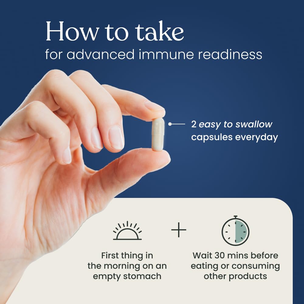 Better Way Health™ - Advanced Immune Readiness - Highly Purified 1,3/1,6 Beta Glucan 100 - Clinically Tested Immune Defense - 100mg/60 Capsules Better Way Health buy supplements canada